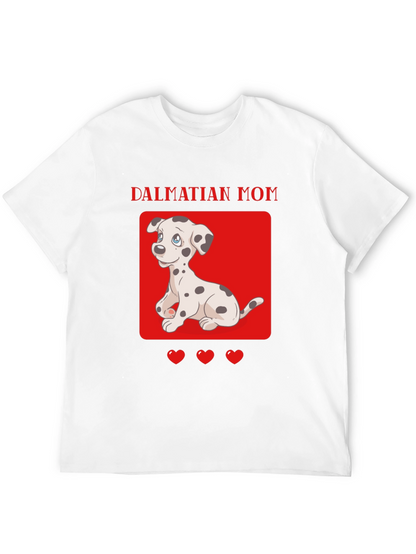 Dalmatian Mom Graphic T-Shirt