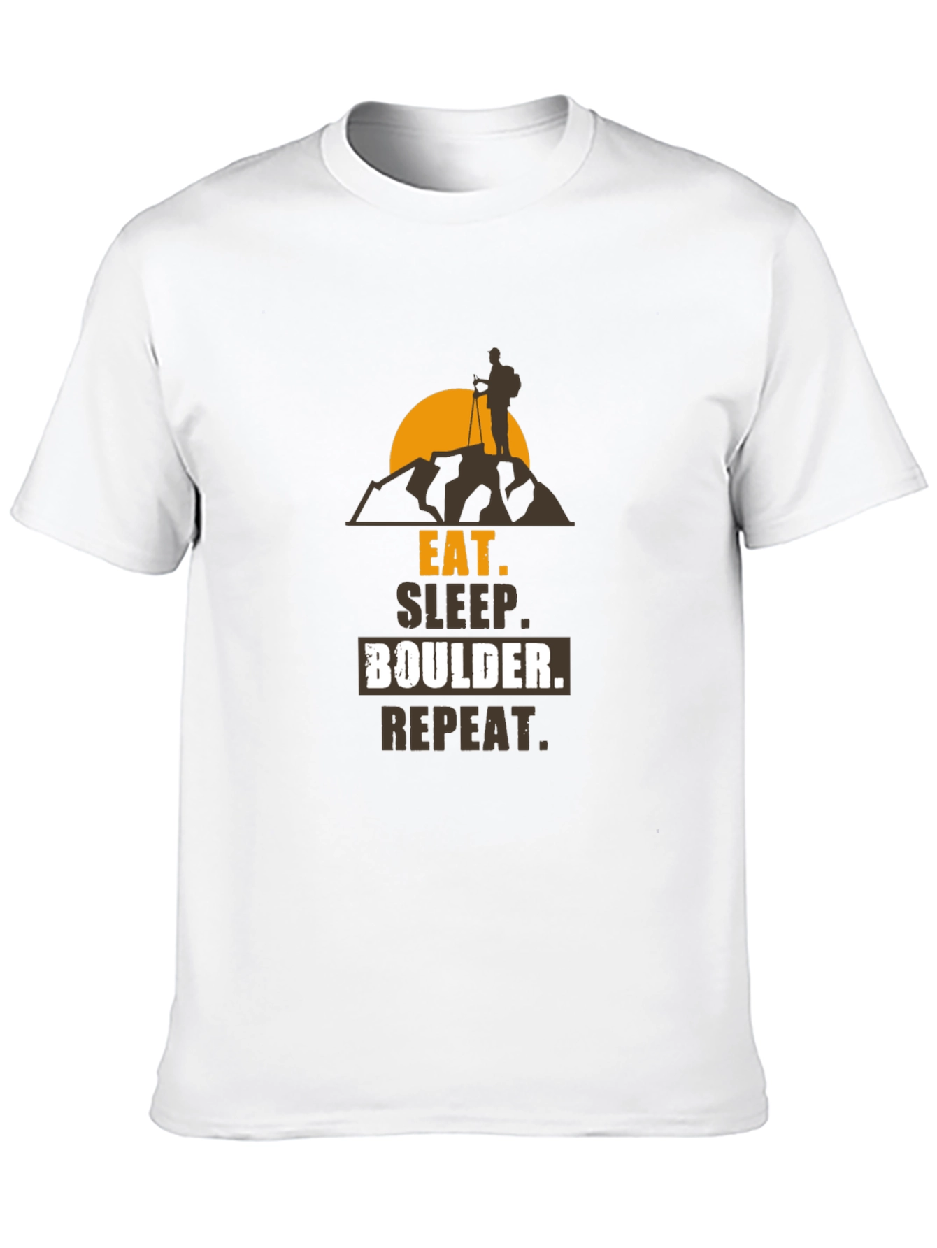 Eat Sleep Boulder Repeat T-Shirt