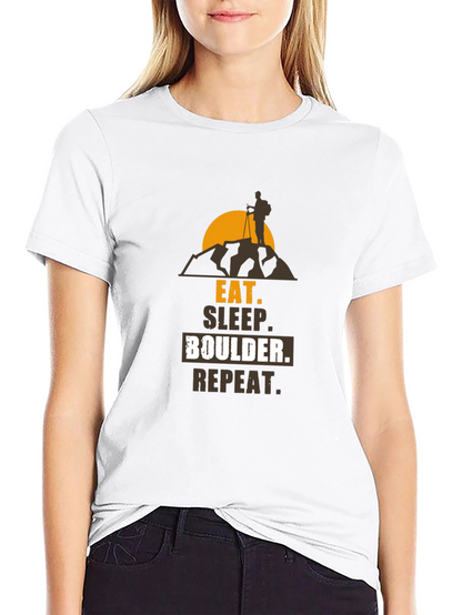 Eat Sleep Boulder Repeat T-Shirt