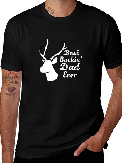 Best Buckin Dad Ever Graphic Tee