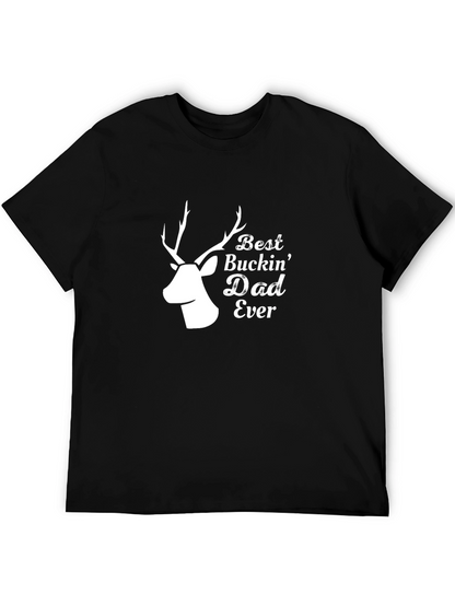 Best Buckin Dad Ever Graphic Tee