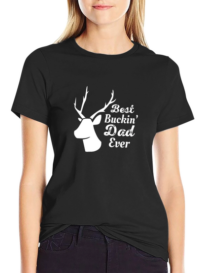 Best Buckin Dad Ever Graphic Tee