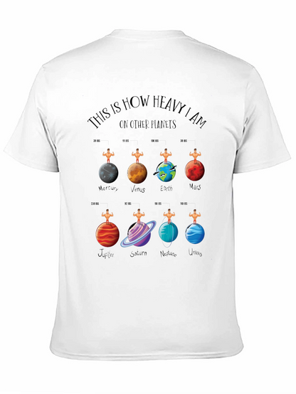 Planets Weight T-Shirt