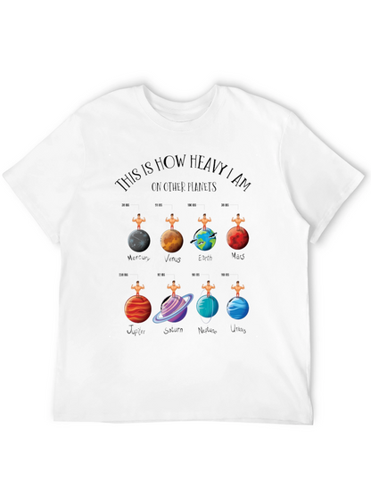 Planets Weight T-Shirt