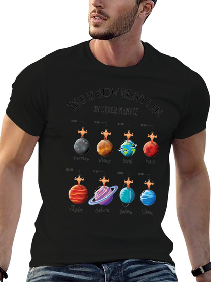 Planets Weight T-Shirt