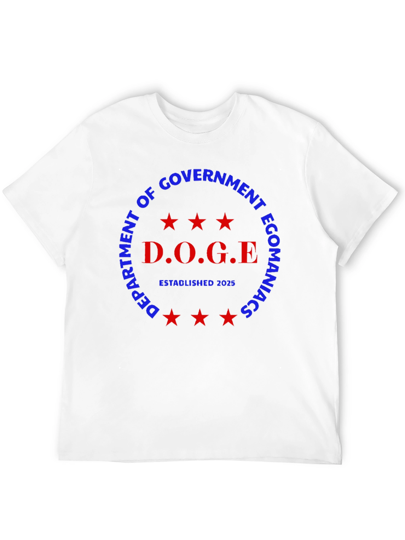 D.O.G.E Department T-Shirt - Econmaniacs 2025