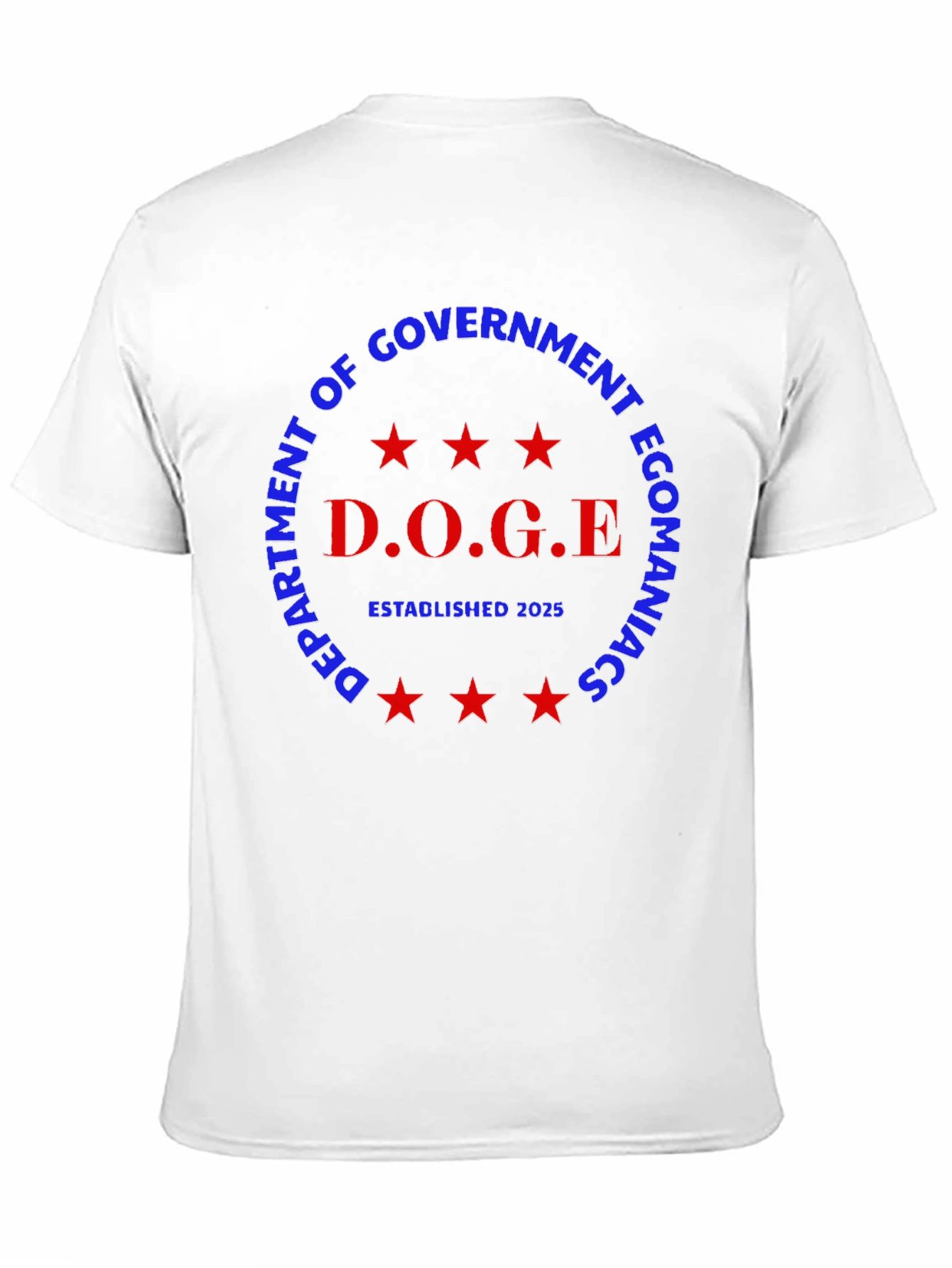 D.O.G.E Department T-Shirt - Econmaniacs 2025