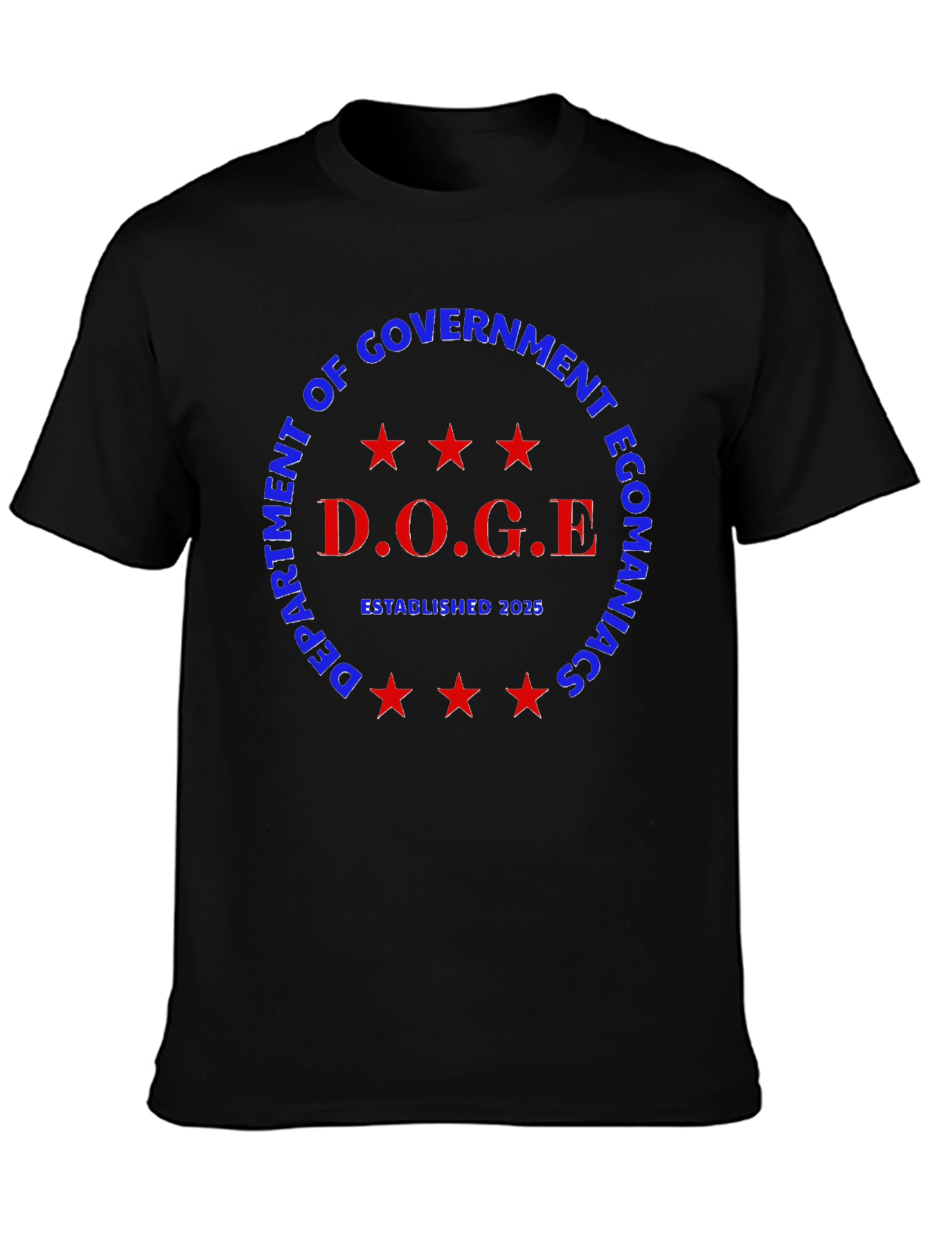 D.O.G.E Department T-Shirt - Econmaniacs 2025