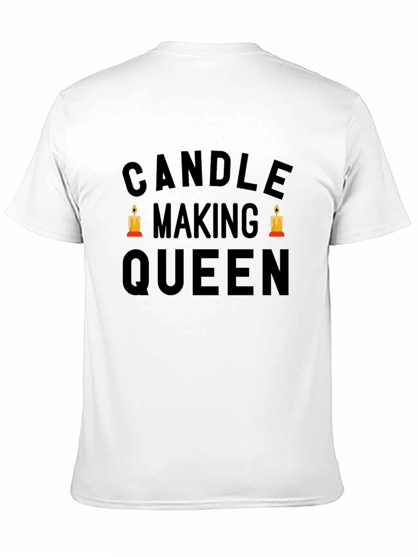 Candle Making Queen Black Graphic Tee
