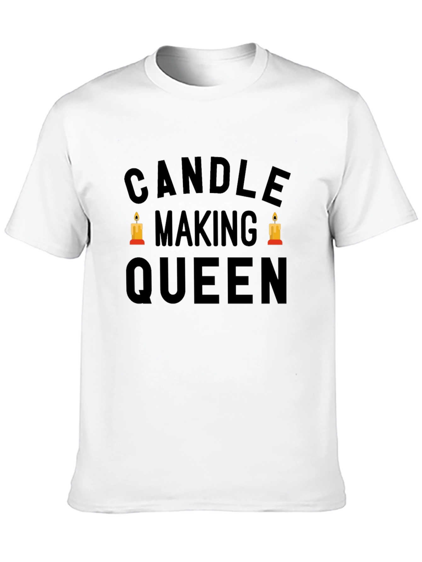 Candle Making Queen Black Graphic Tee