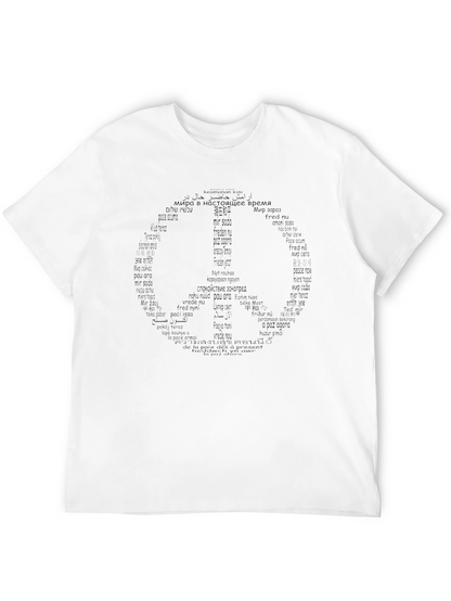Peace Sign Black T-Shirt
