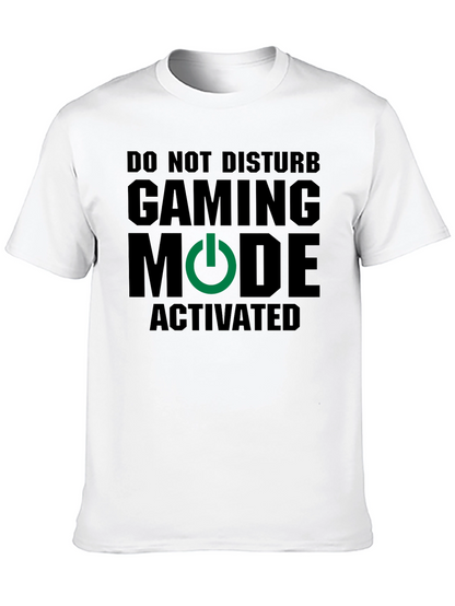 Gaming Mode Activated T-Shirt - Gamer Apparel