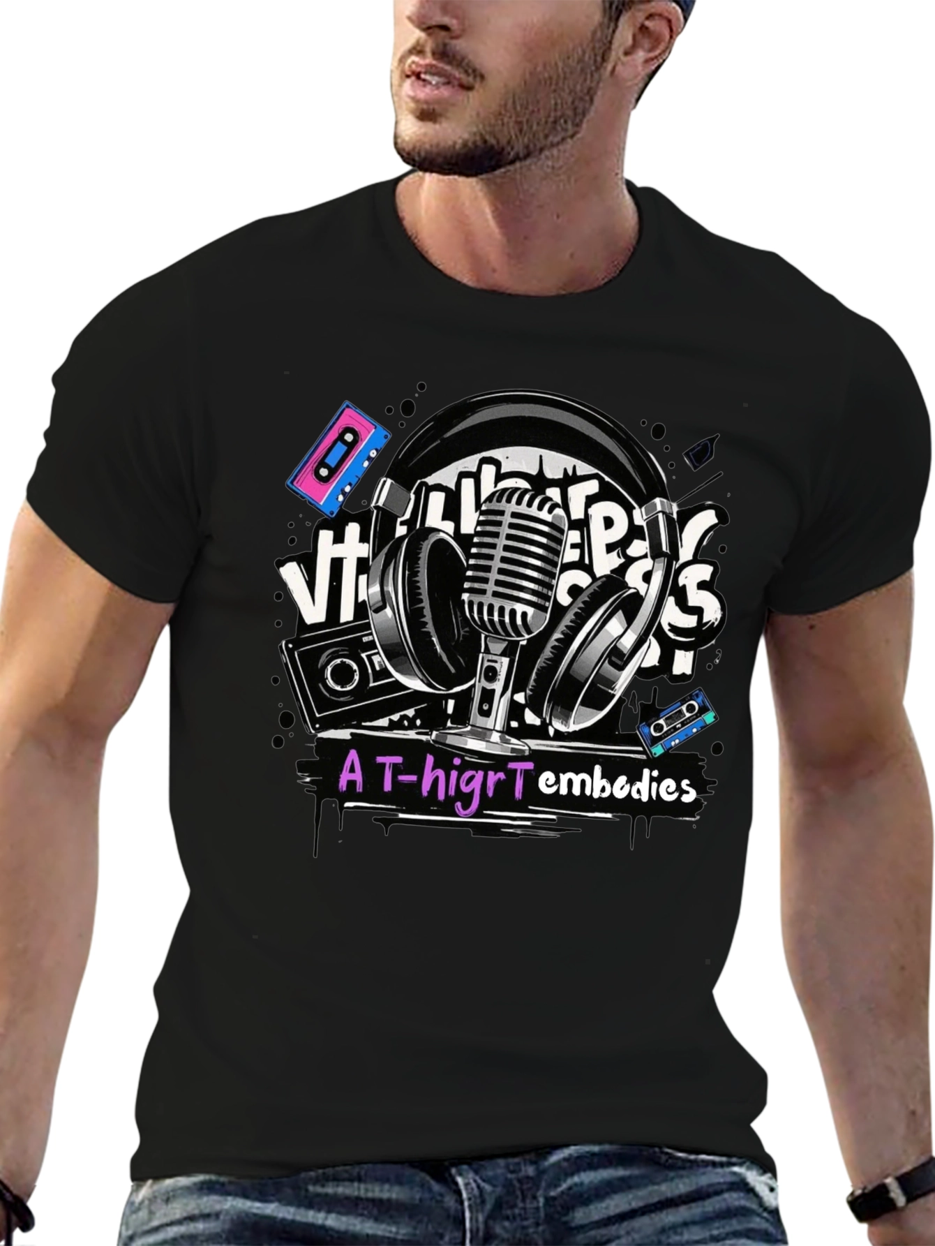 Retro Music T-Shirt