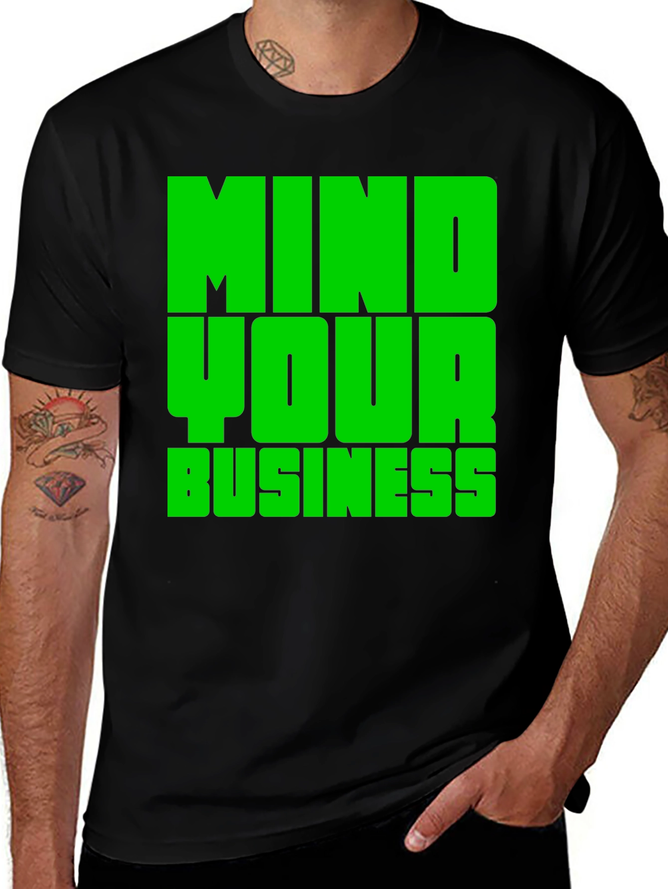 Mind Your Business Graphic Tee