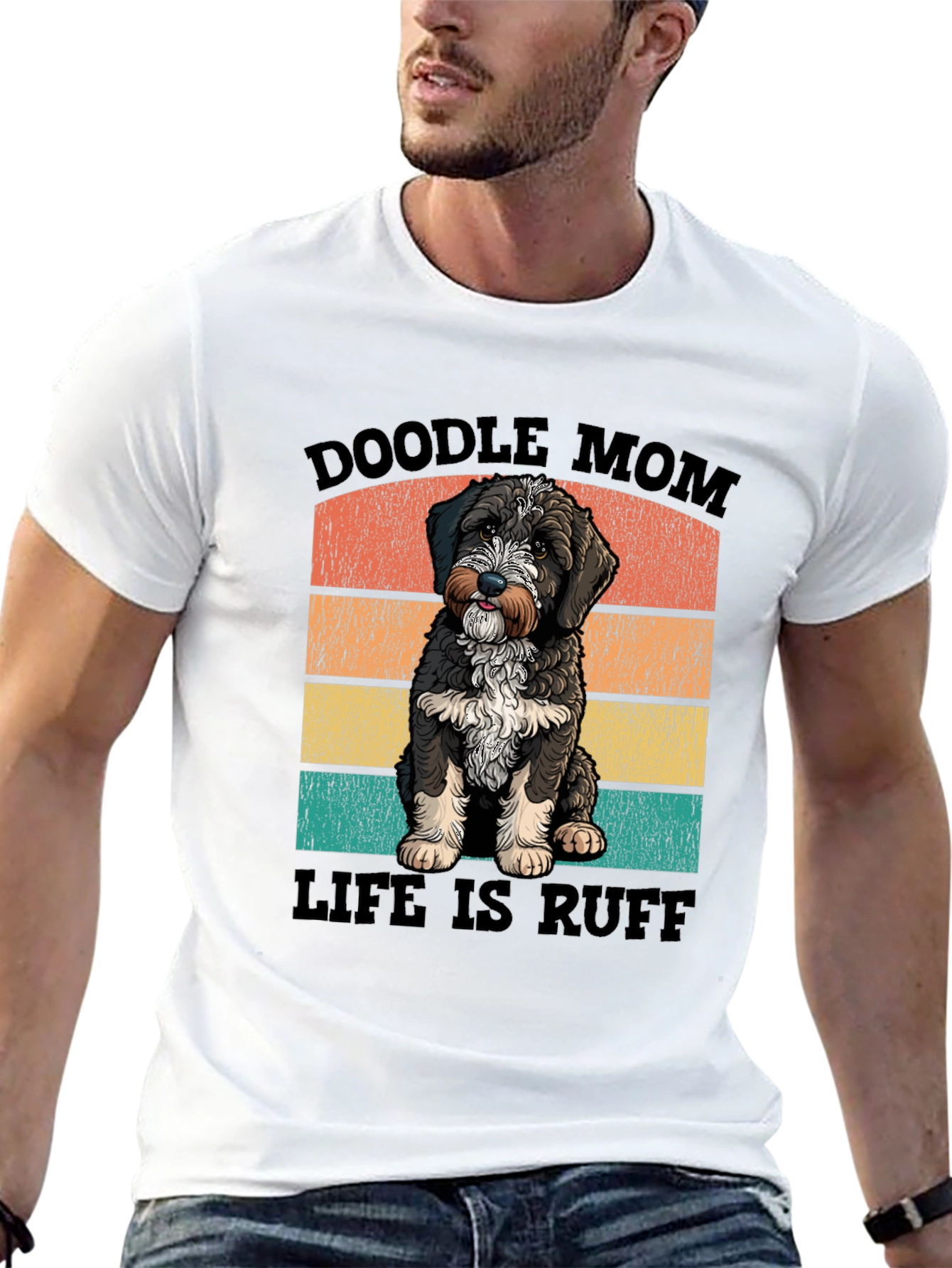 Doodle Mom Life is Ruff T-Shirt