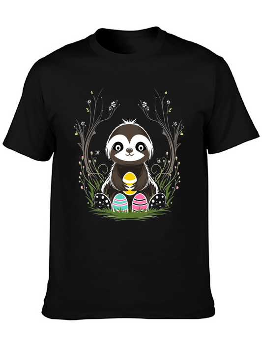 Cute Sloth Easter Egg T-Shirt