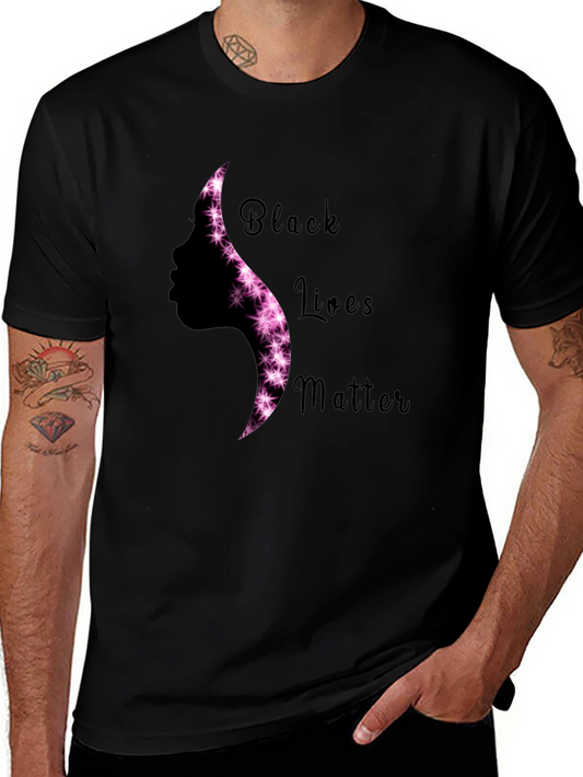 Black Lives Matter Silhouette Graphic Tee - Unisex