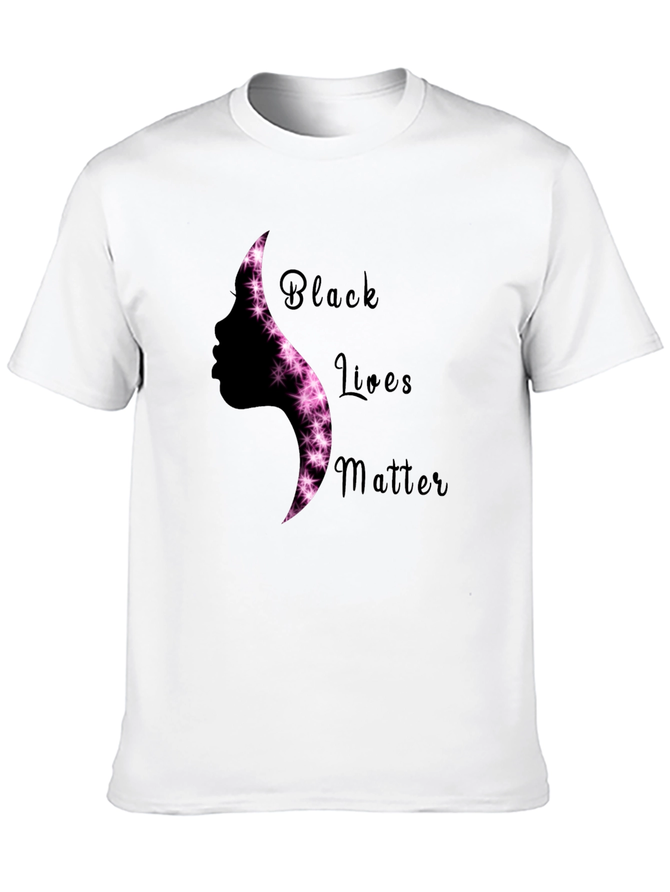 Black Lives Matter Silhouette Graphic Tee - Unisex