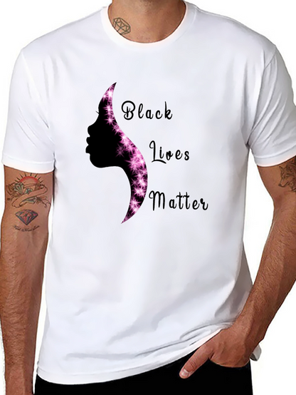 Black Lives Matter Silhouette Graphic Tee - Unisex