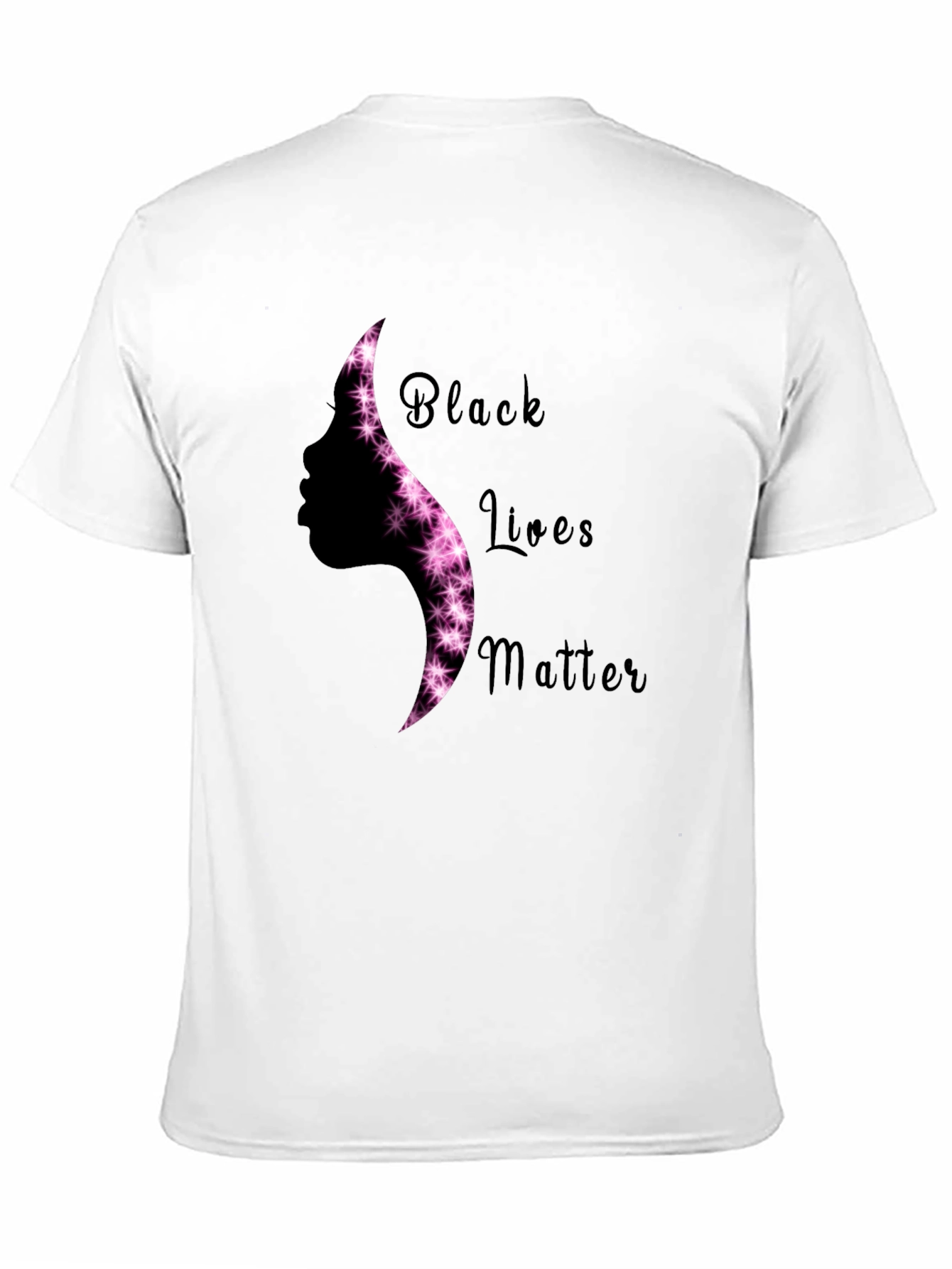 Black Lives Matter Silhouette Graphic Tee - Unisex