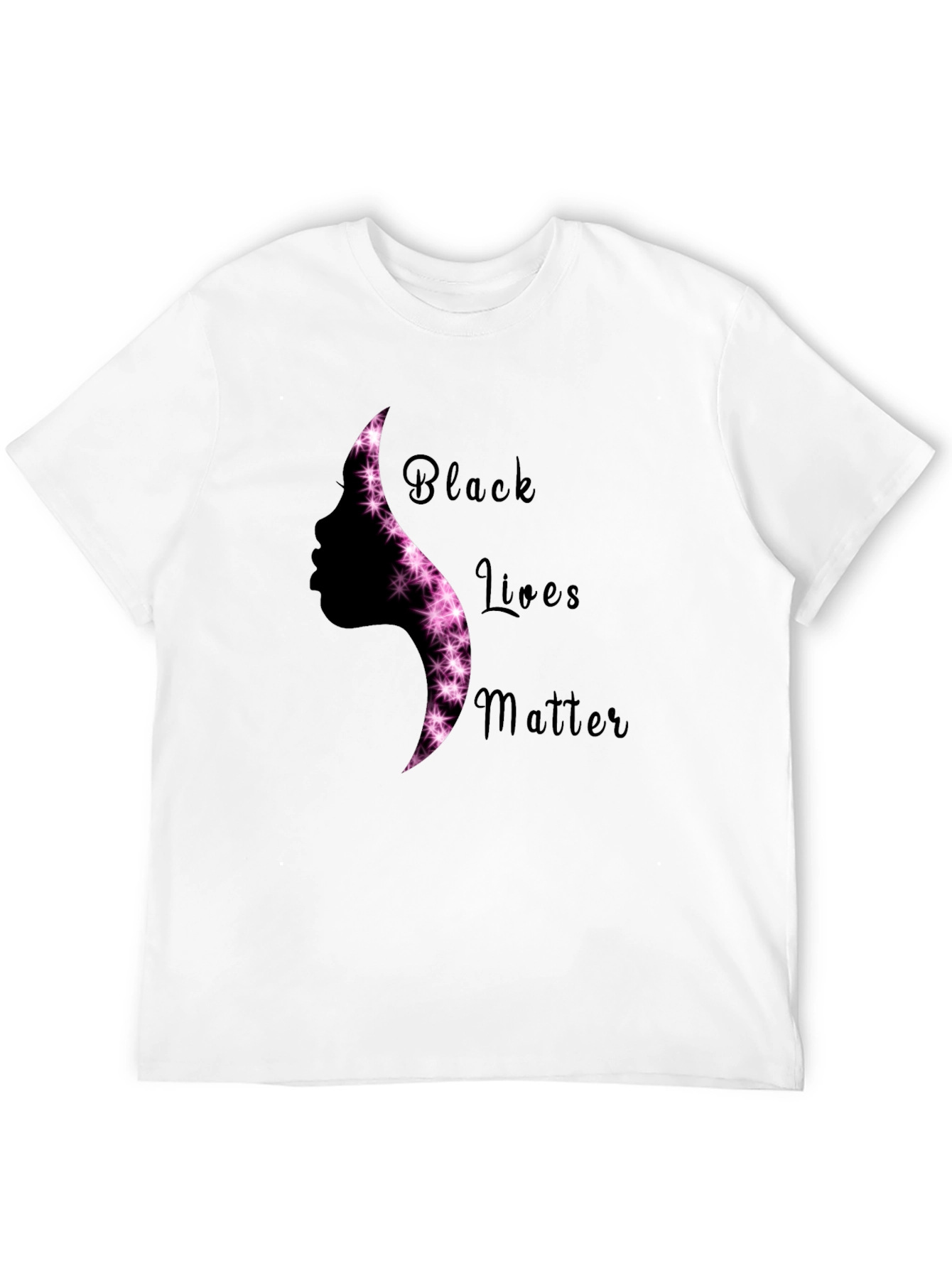 Black Lives Matter Silhouette Graphic Tee - Unisex