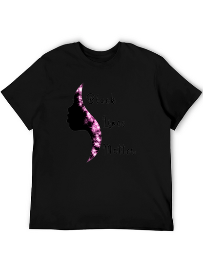 Black Lives Matter Silhouette Graphic Tee - Unisex
