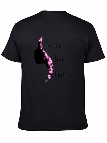 Black Lives Matter Silhouette Graphic Tee - Unisex
