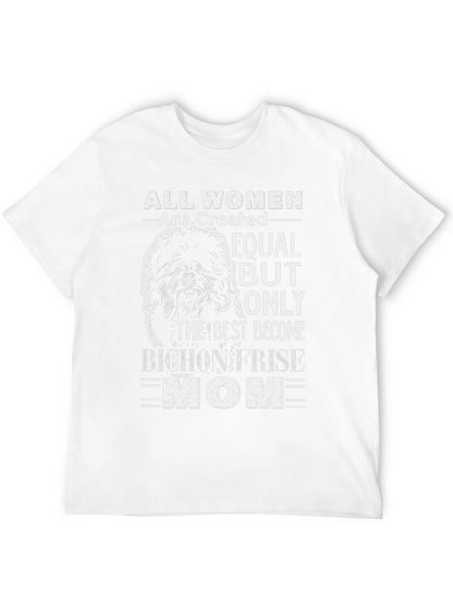 Bichon Frise Mom T-Shirt - Dog Lover Gift