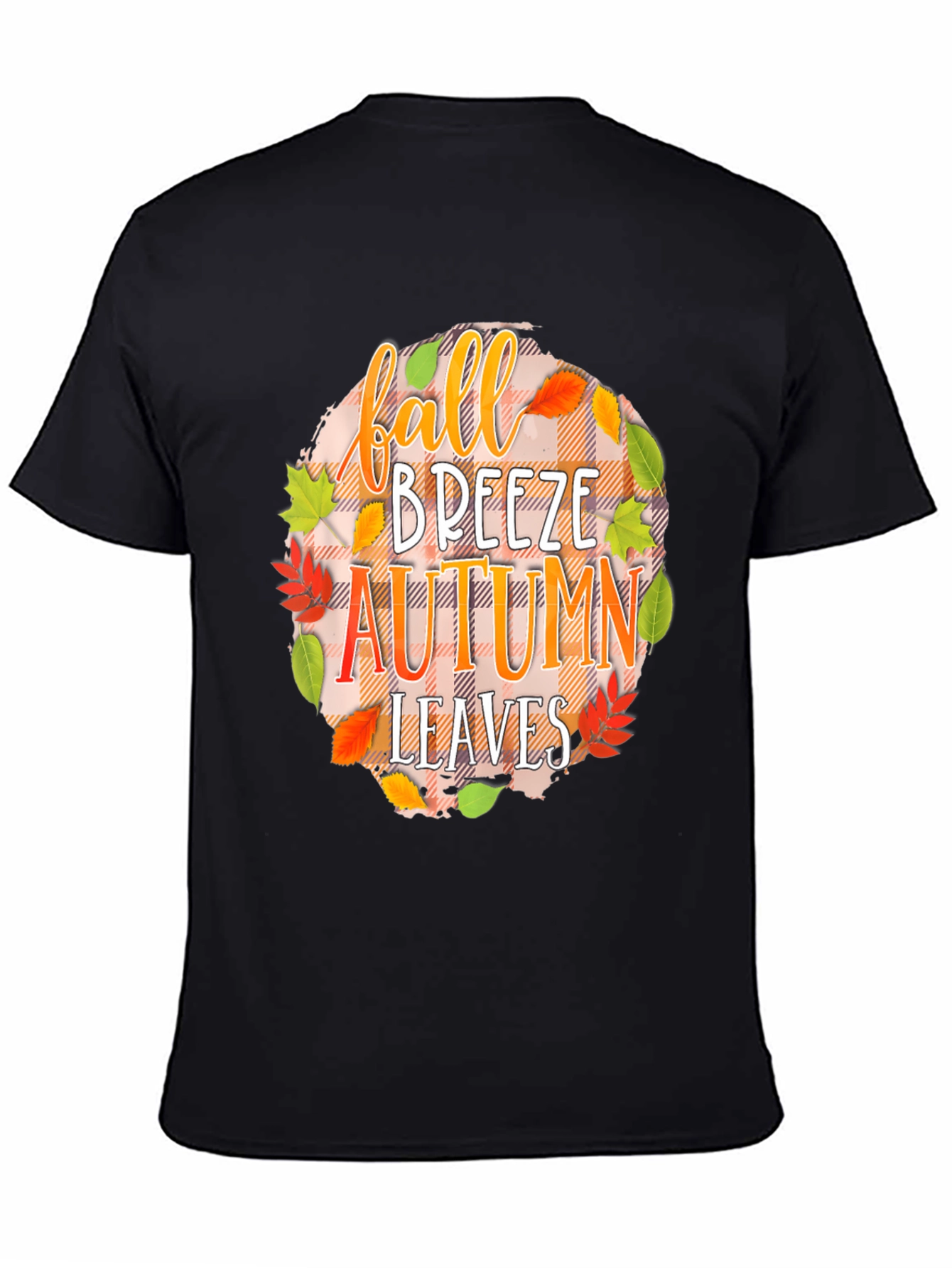 Fall Breeze Autumn Leaves Graphic Tee