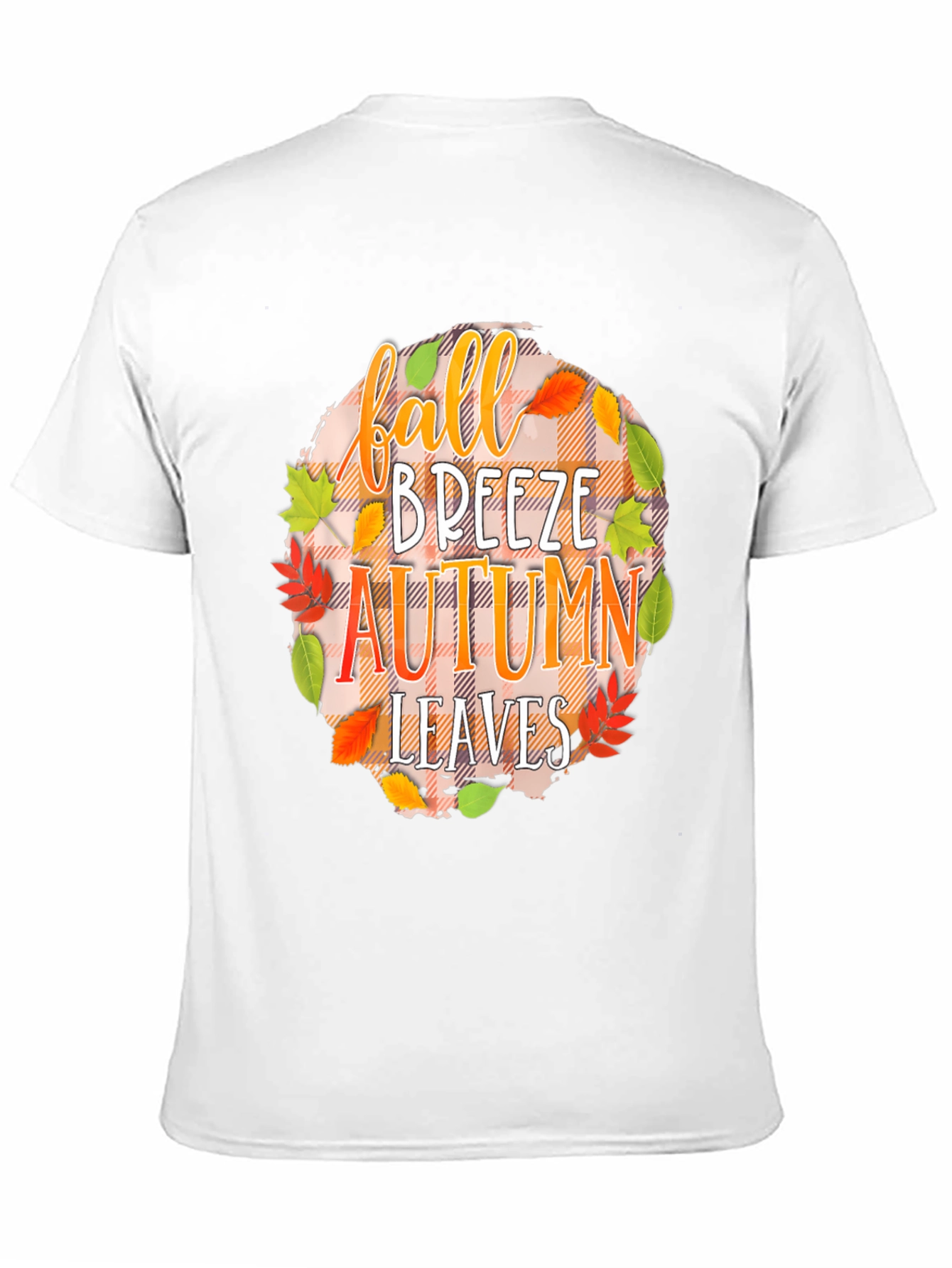 Fall Breeze Autumn Leaves Graphic Tee