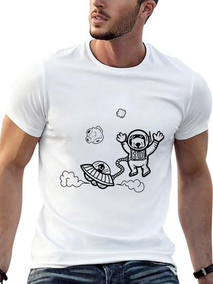 Astronaut Bear Graphic Tee