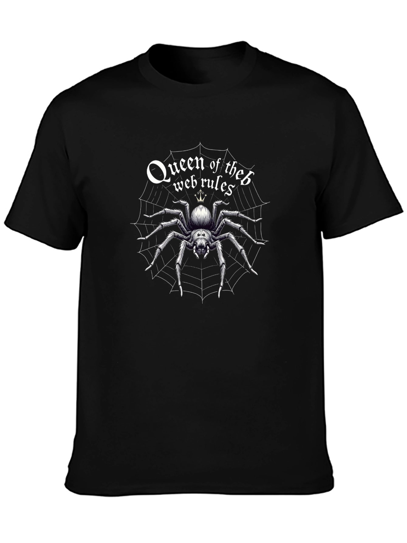 Queen of the Web Rules Graphic T-Shirt