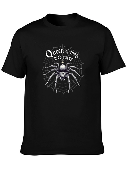 Queen of the Web Rules Graphic T-Shirt