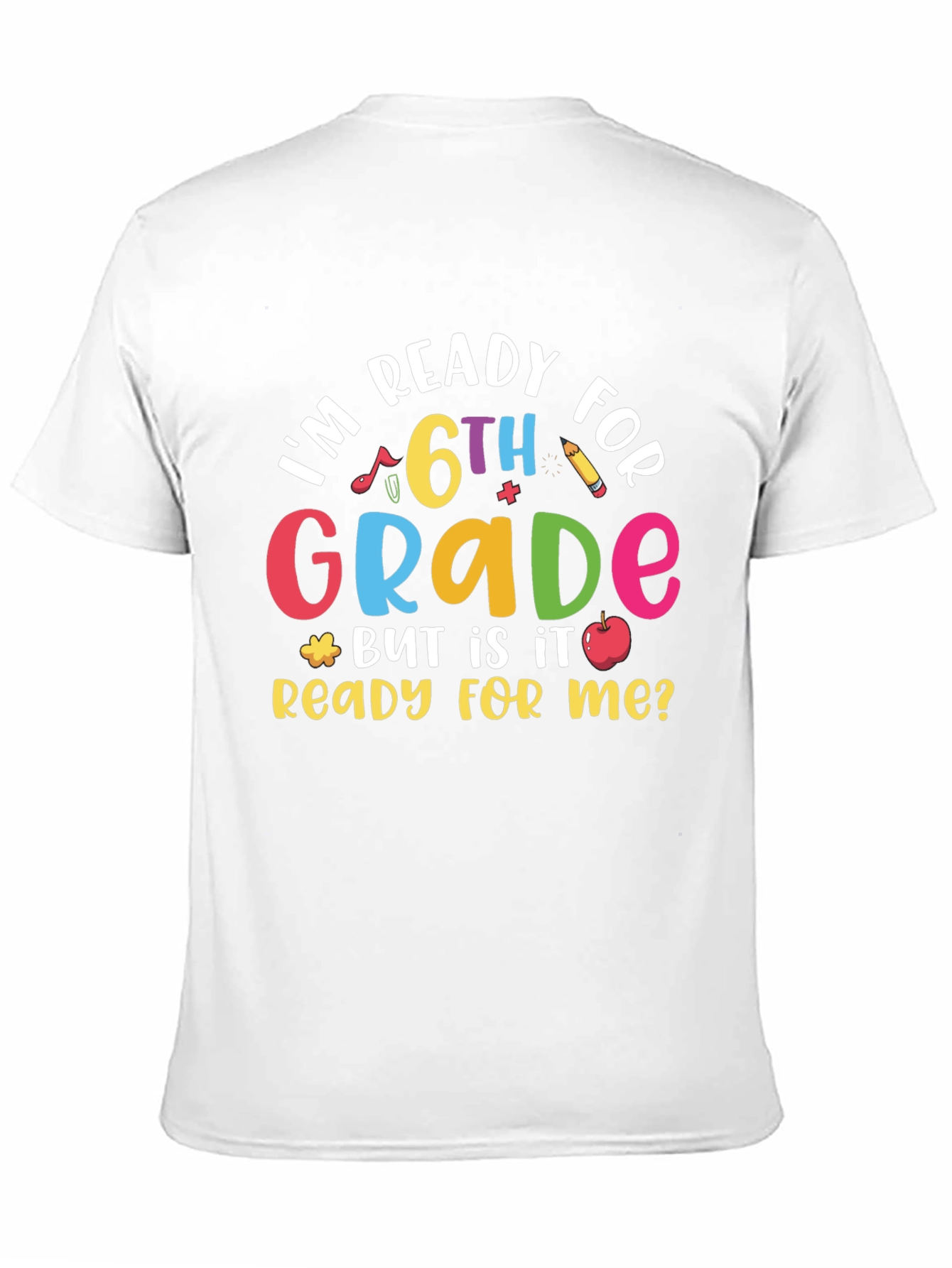 Ready for 6th Grade Black T-Shirt
