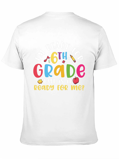 Ready for 6th Grade Black T-Shirt
