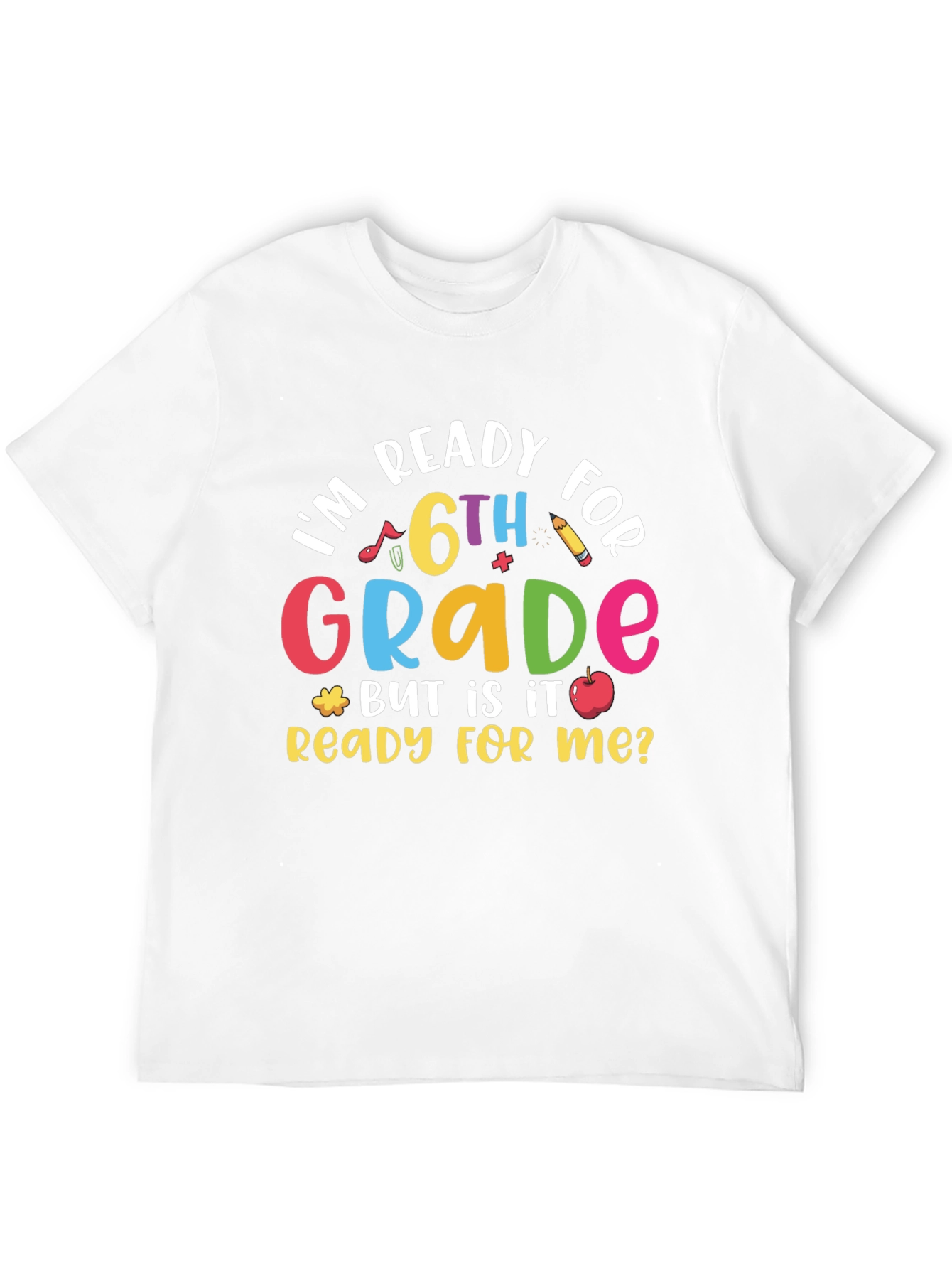 Ready for 6th Grade Black T-Shirt