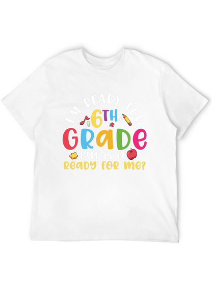 Ready for 6th Grade Black T-Shirt