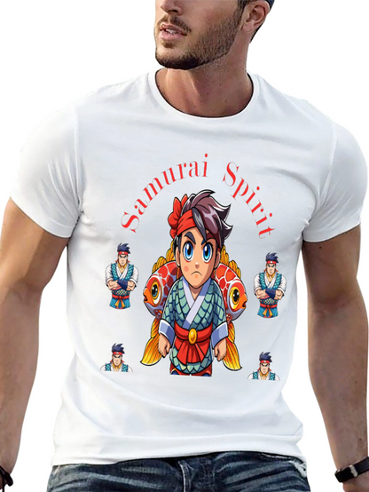 Samurai Spirit Graphic T-Shirt