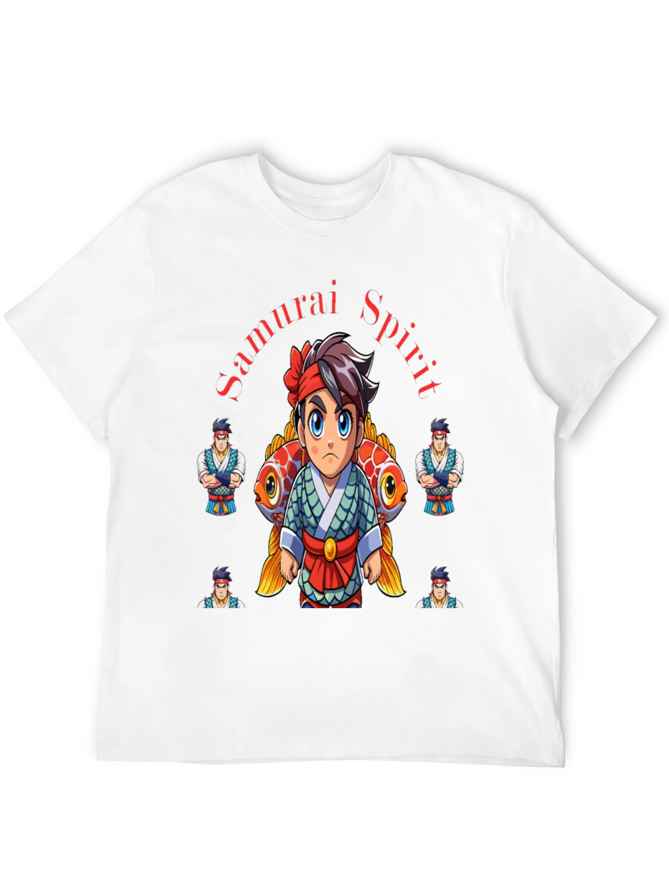 Samurai Spirit Graphic T-Shirt
