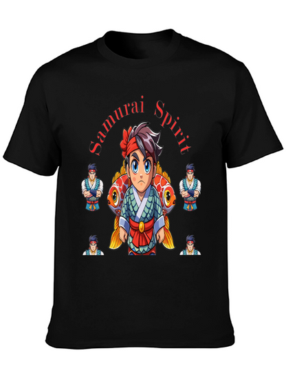 Samurai Spirit Graphic T-Shirt