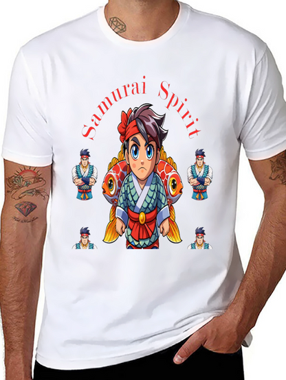 Samurai Spirit Graphic T-Shirt