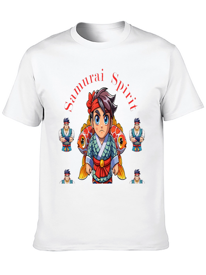 Samurai Spirit Graphic T-Shirt