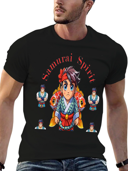 Samurai Spirit Graphic T-Shirt