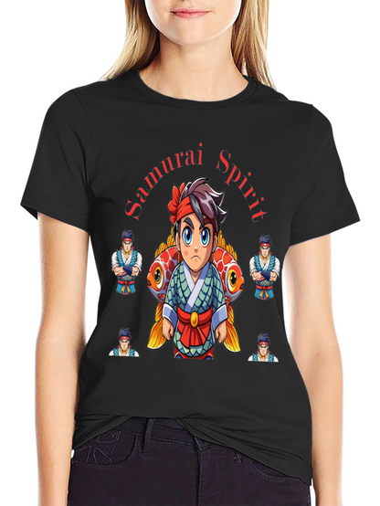 Samurai Spirit Graphic T-Shirt