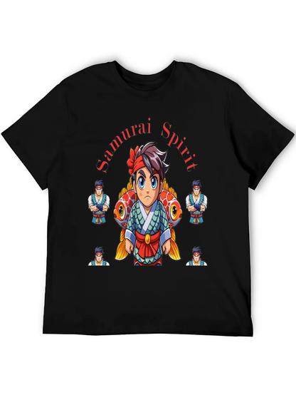 Samurai Spirit Graphic T-Shirt