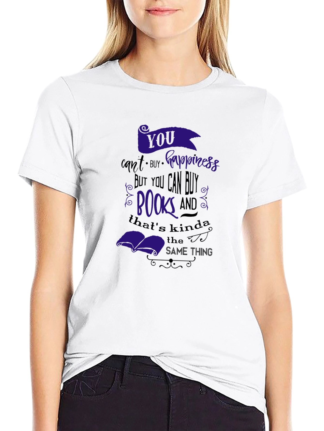 Buy Books Buy Happiness T-Shirt