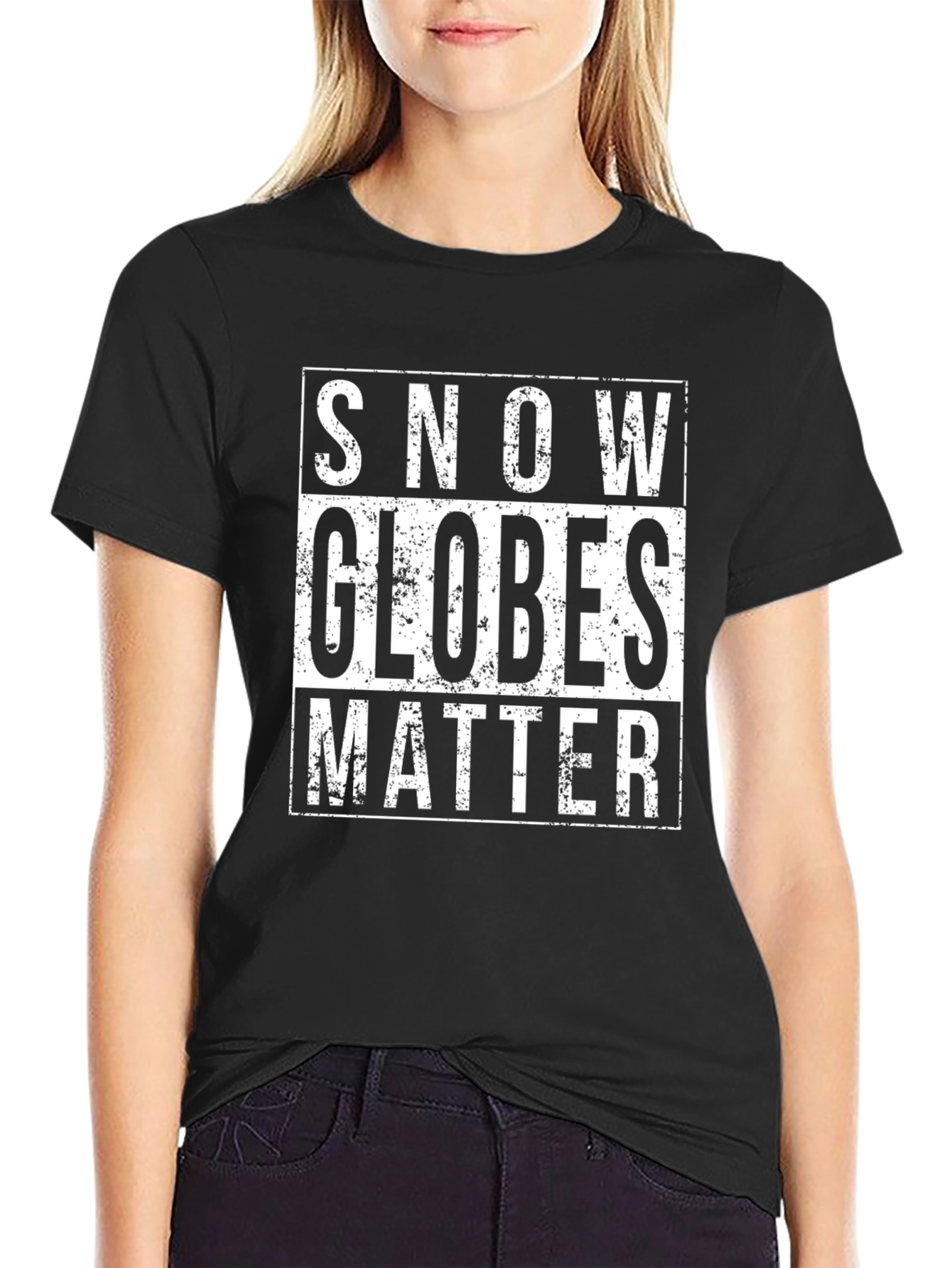 Snow Globes Matter T-Shirt - Novelty Graphic Tee