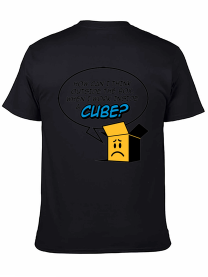 Think Outside the Box T-Shirt - Black