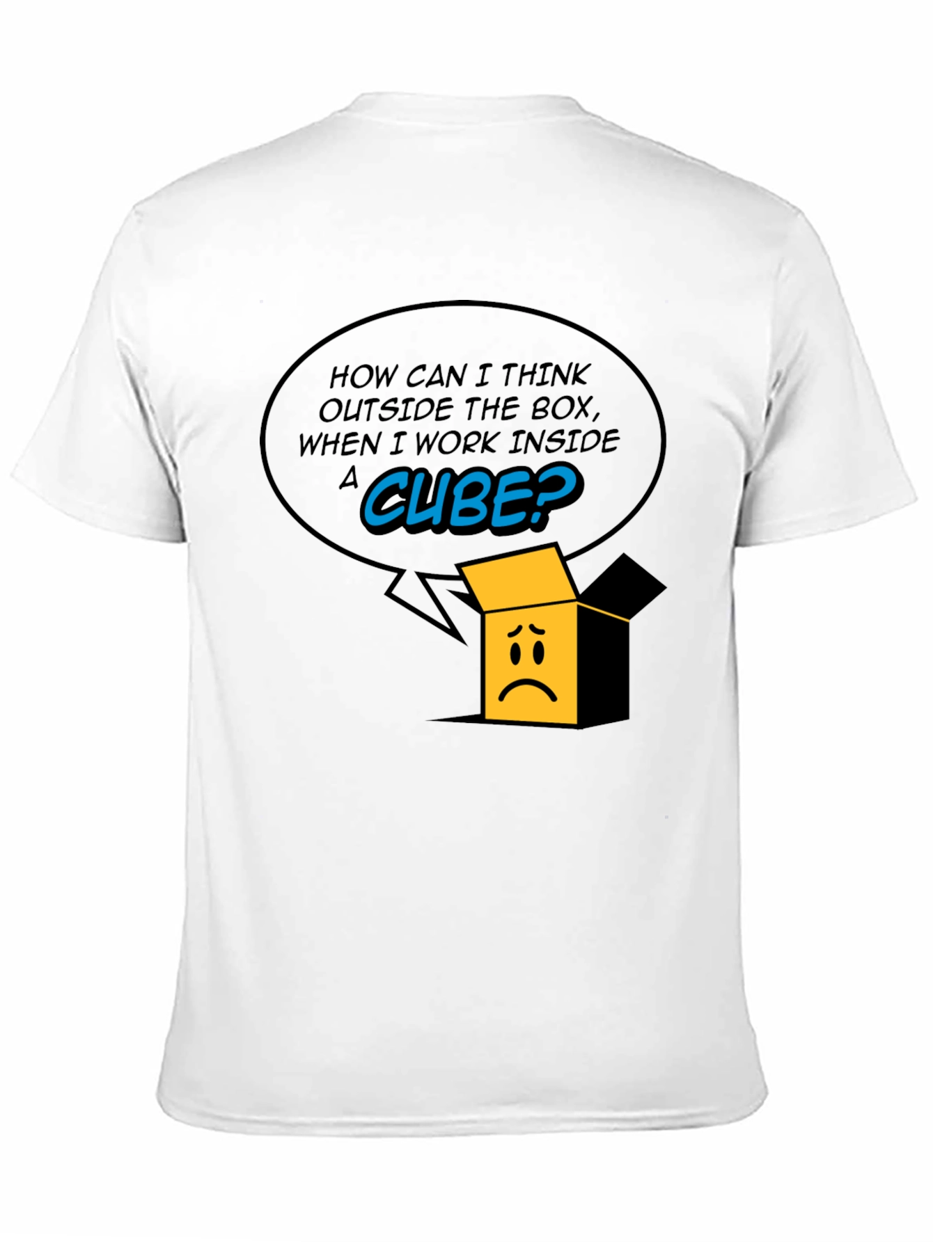 Think Outside the Box T-Shirt - Black