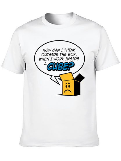 Think Outside the Box T-Shirt - Black